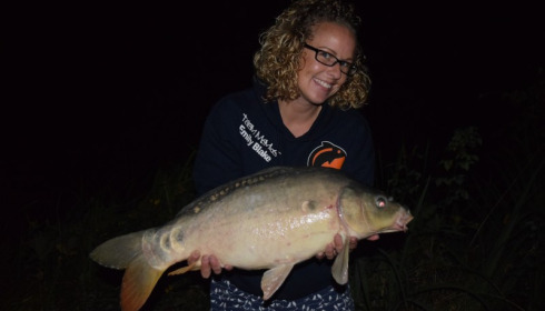 A 20 lb 10 oz carp from Lillybelle, Emily Blake, Aug 2015