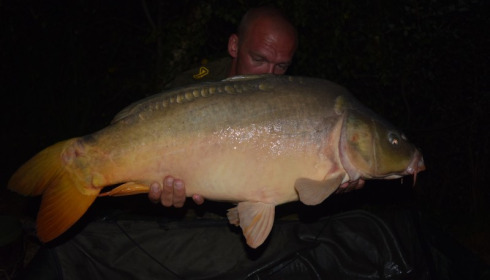 A 20 lb 2 oz carp from Lillybelle, Martin Earlam, Aug 2015