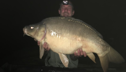 A 28 lb 14 oz carp from Lillybelle, Steve Bellis, Apr 2017