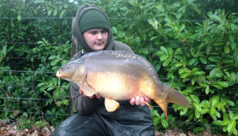 A 21 lb 4 oz carp from Lillybelle, Jordan Cope, Sep 2017