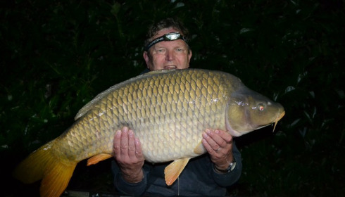 A 42 lb 8 oz carp from Lillybelle, Ken King, Oct 2016