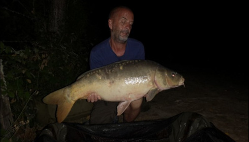 A 26 lb 12 oz carp from Lillybelle, Martin Ostler, Sep 2018
