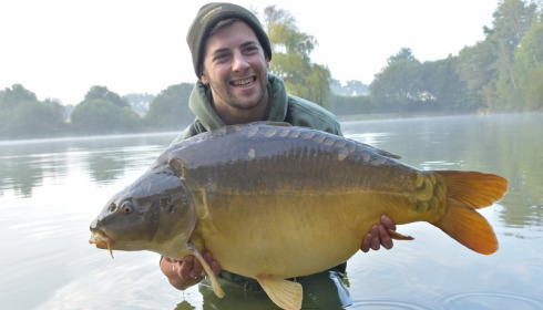 A 43 lb 4 oz carp from Lillybelle, James Graham, Oct 2016