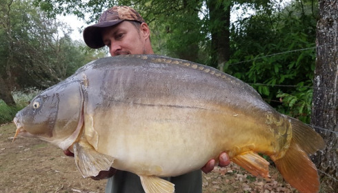 A 30 lb 10 oz carp from Lillybelle, Martin Daws, Sep 2016