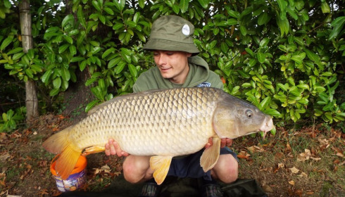 A 26 lb carp from Lillybelle, Ben Parker, Sep 2017