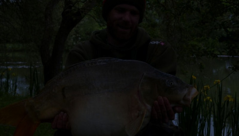 A 26 lb carp from Lillybelle, Tim Johnson, May 2016