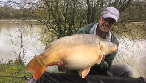 A 29 lb 8 oz carp from Lillybelle, Daniel Norrung, Mar 2018