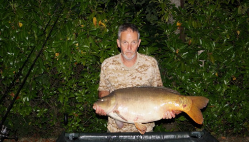 A 38 lb carp from Lillybelle, Paul Bennett, Jul 2015