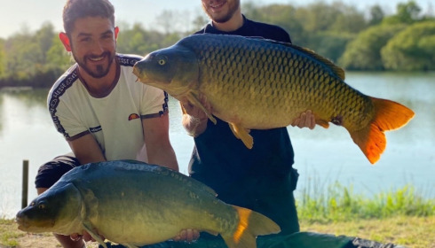 A 42 lb fish from Lillybelle, Sam and Will, May 2023