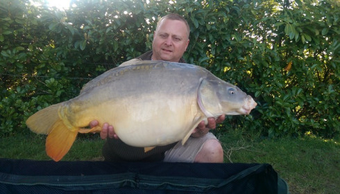 A 26 lb carp from Lillybelle, Shane Welch, May 2016