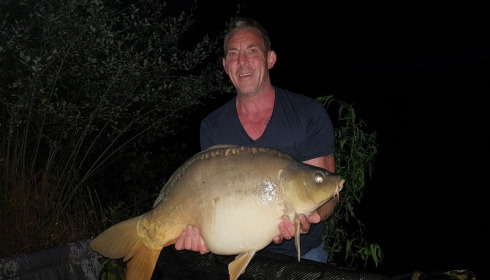 A 21 lb 3 oz carp from Lillybelle, Steve Cookson, Aug 2017