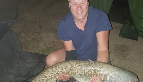 A 30 lb 4 oz catfish from Lillybelle, Mike Ramsden, Jul 2017
