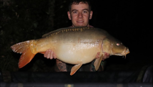 A 22 lb 10 oz carp from Lillybelle, Thomas Cooper, Aug 2018