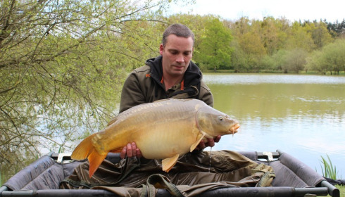 A 25 lb carp from Lillybelle, Rob Woods, Apr 2016