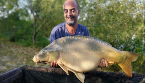 A 31 lb 12 oz carp from Lillybelle, Martin Ostler, Sep 2018
