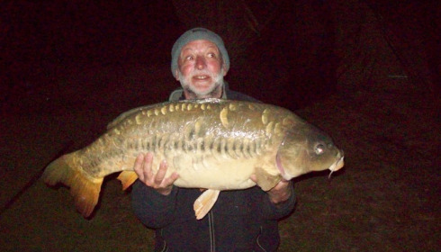 A 32 lb carp from Lillybelle, Roy Cookson, Apr 2016