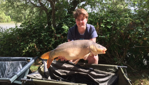 A 22 lb 10 oz carp from Lillybelle, Danny Kennedy, Jul 2015