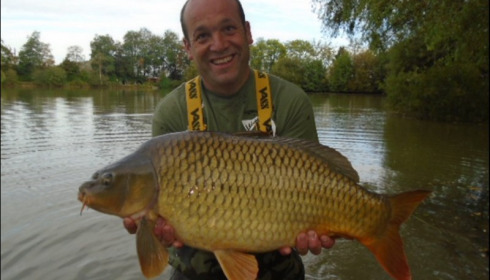 A 21 lb carp from Lillybelle, James Mclane, Sep 2018