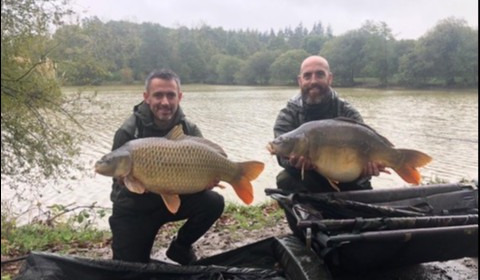A 26 lb carp from Lillybelle, Two Carl's, Oct 2019