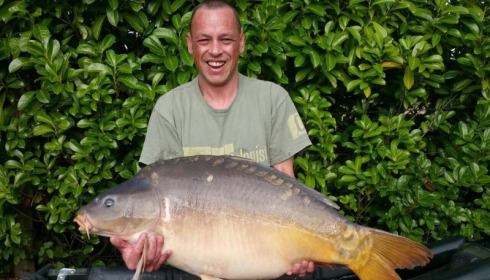 A 38 lb 9 oz carp from Lillybelle, Damien Owen (pb), Aug 2015