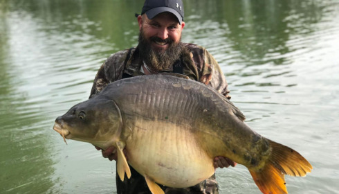 A 55 lb fish from Lillybelle, Stuart Hall, May 2023