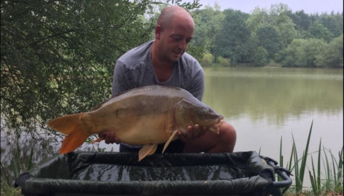 A 24 lb 2 oz carp from Lillybelle, Shaun Dalby, Jul 2018