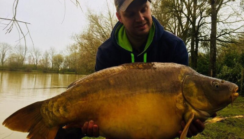 A 30 lb 6 oz carp from Lillybelle, Michael Norrung, Mar 2018