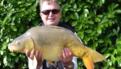 A 28 lb carp from Lillybelle, Ken King, Oct 2016