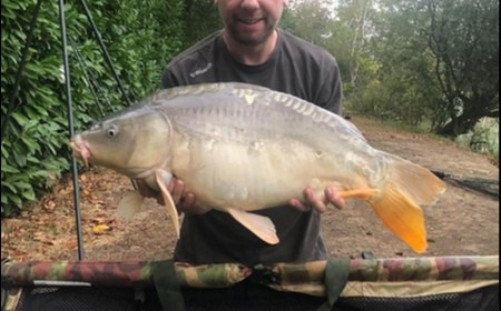 A 24 lb 6 oz carp from Lillybelle, Paul Fitzgibbons, Sep 2018