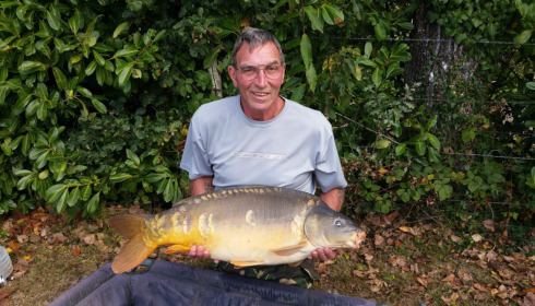 A 30 lb carp from Lillybelle, Ged Standeven, Oct 2021