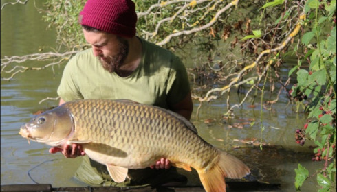 A 30 lb 2 oz carp from Lillybelle, Paul Hodgkinson, Aug 2018