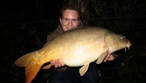 A 26 lb 4 oz carp from Lillybelle, Tom Peach, Oct 2016