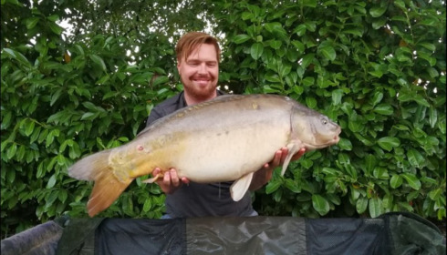 A 27 lb 12 oz carp from Lillybelle, Ollie Hancock, Sep 2018