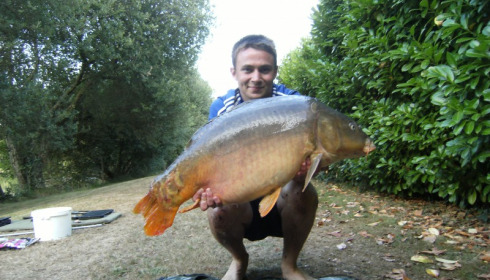 A 36 lb 11 oz carp from Lillybelle, Matt Miles, Aug 2015