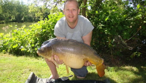 A 32 lb 2 oz carp from Lillybelle, Neil Browning, Jun 2015