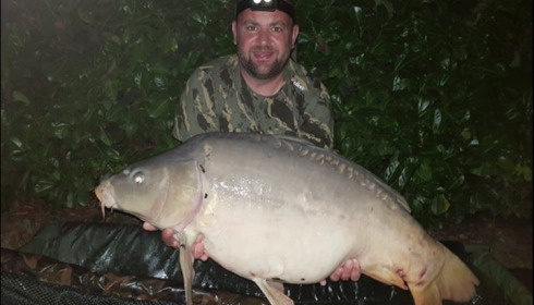 A 36 lb 12 oz carp from Lillybelle, Paul Holmes, Sep 2019