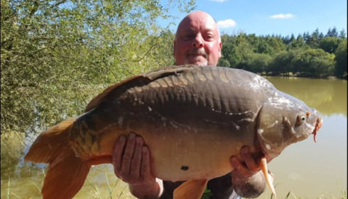 A 33 lb 11 oz carp from Lillybelle, Graham Biggs, Sep 2019