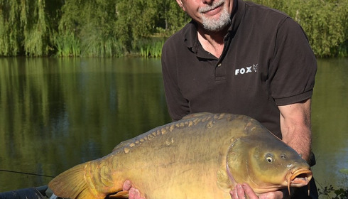 A 30 lb 4 oz carp from Lillybelle, Bill Hall, Jul 2015