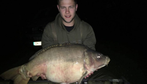 A 25 lb 5 oz carp from Lillybelle, Sam Vernon, Apr 2017