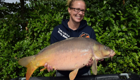 A 20 lb carp from Lillybelle, Emily Blake, Aug 2015