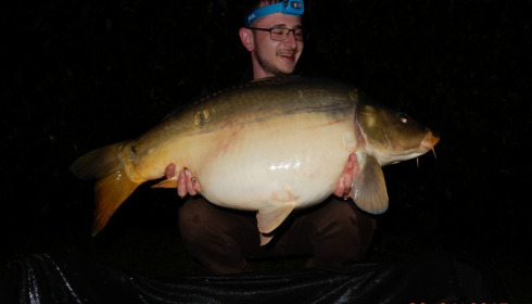 A 34 lb carp from Lillybelle, Jason Hewitt, Apr 2017