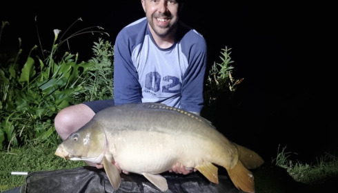 A 43 lb fish from Lillybelle, James Stevens, Jun 2023