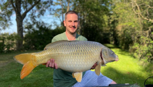 A 25 lb carp from Lillybelle, Michael Wigmore, Aug 2021