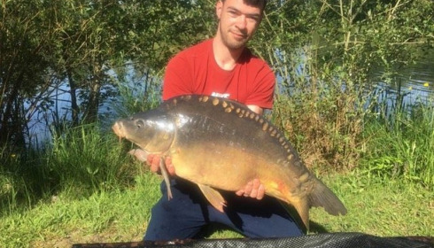 A 20 lb carp from Lillybelle, Lee Kirk, May 2018