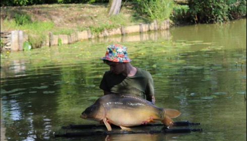 A 31 lb 4 oz carp from Lillybelle, Martin Holland, Aug 2018