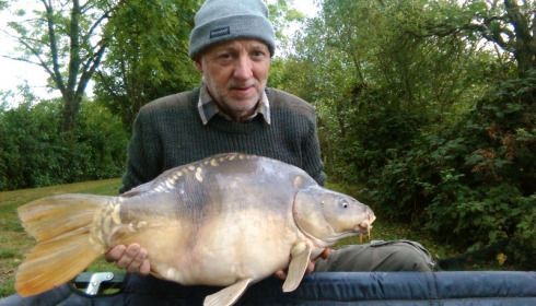A 21 lb carp from Lillybelle, Roy Cookson, Aug 2017