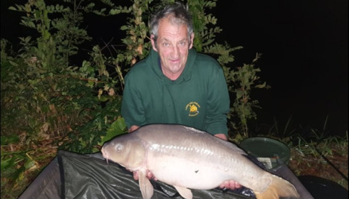 A 30 lb carp from Lillybelle, Alan Squire, Sep 2019