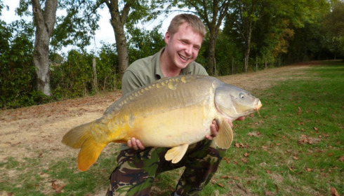 A 25 lb 2 oz carp from Lillybelle, Matt Burchall, Oct 2014