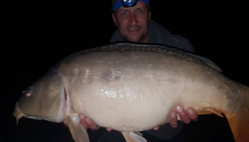 A 25 lb carp from Lillybelle, Martin Daws, Oct 2016