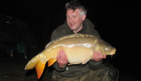 A 21 lb 4 oz carp from Lillybelle, Ed, Apr 2017